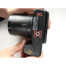 Замена объектива Nikon Coolpix P510 в сборе