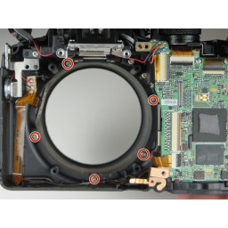 Замена корпуса объектива Nikon Coolpix P510