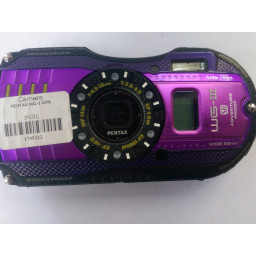 Замена затвора и кнопки питания GPS Pentax Optio WG-3